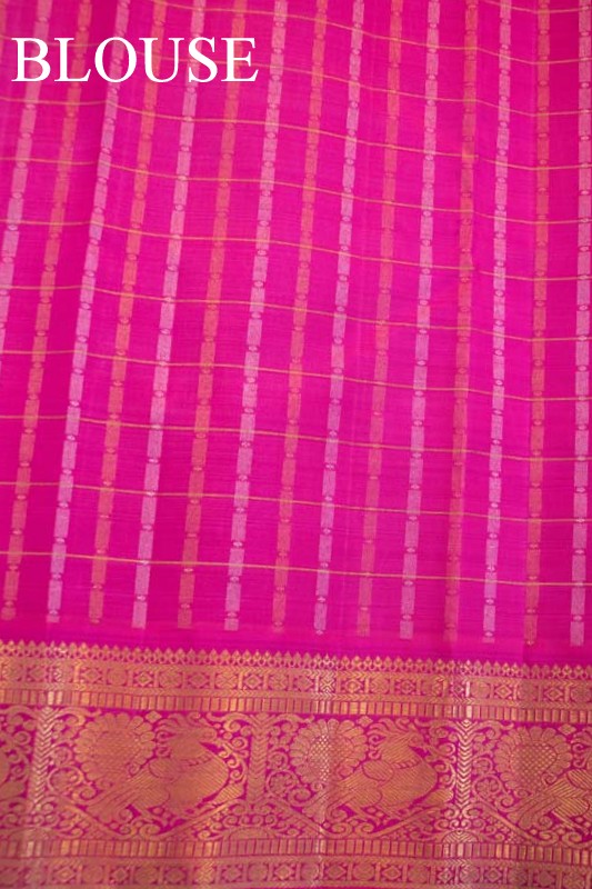 Zari Veldhari Wedding Kanchipuram Silk Saree